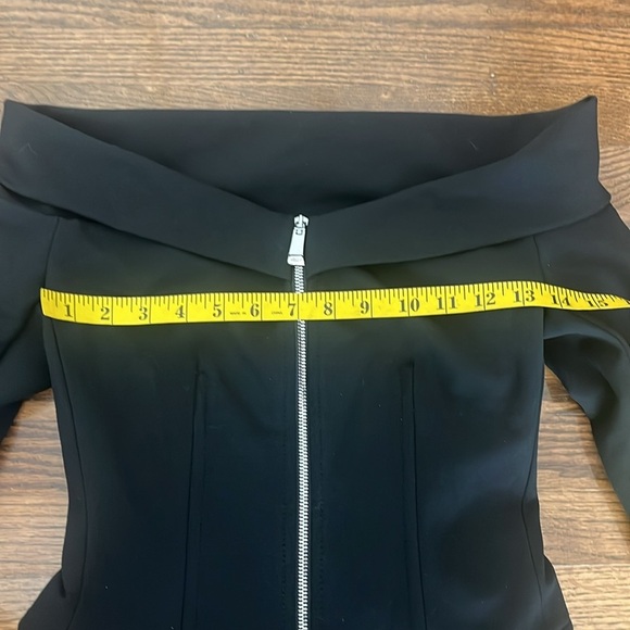 ZARA LIMITED EDITION off the shoulder Blouse Black Size XS New With Tag - Picture 11 of 16